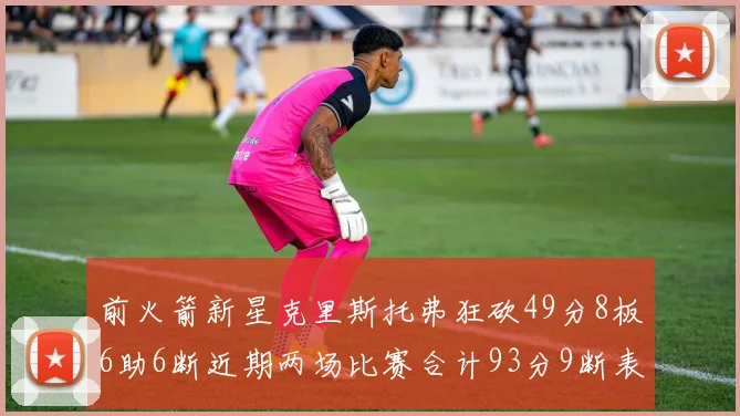 前火箭新星克里斯托弗狂砍49分8板6助6断近期两场比赛合计93分9断表现惊艳